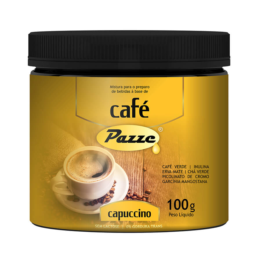 Café Instantâneo Fit Capuccino Pazze Bela Vida Natural